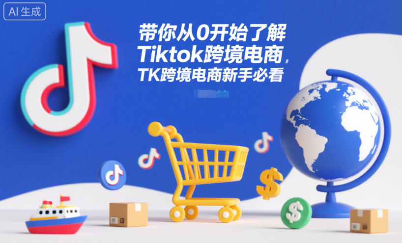 带你从0开始了解Tiktok跨境电商，TK跨境电商新手必看-泡泡网创