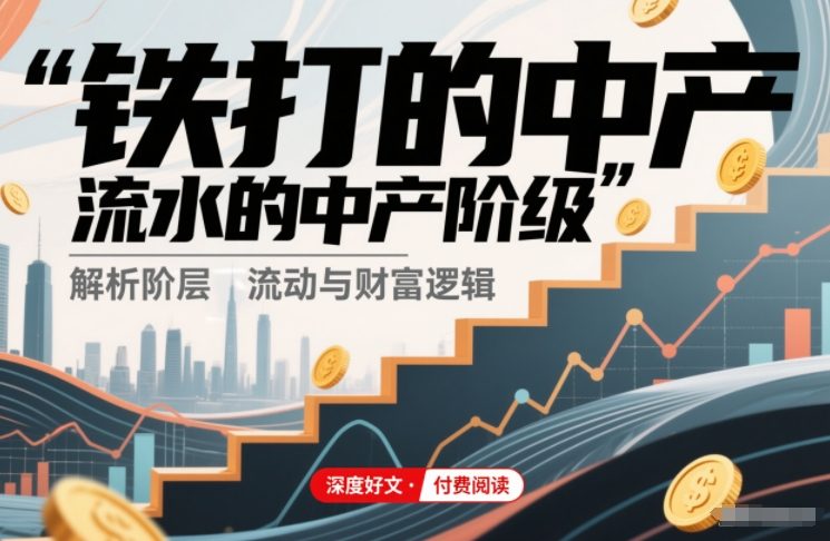 付费文章：铁打的中产，流水的中产阶级-泡泡网创