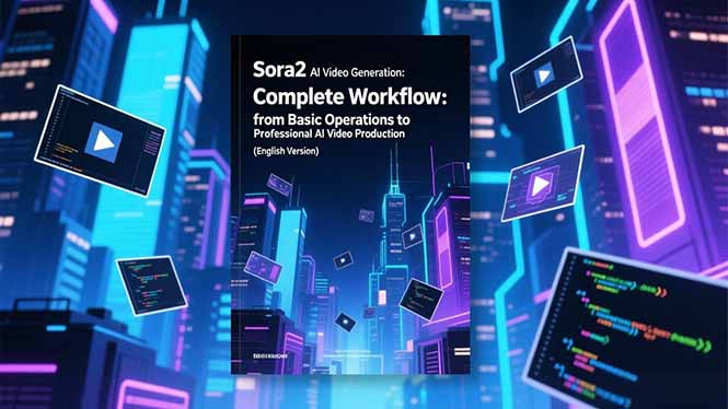 Sora2 AI视频生成的系统教程(英文版-泡泡网创