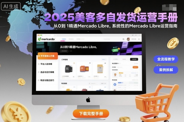 2025美客多自发货运营手册：从0到1精通Mercado Libre，系统性的Mercado Libre运营指南-泡泡网创