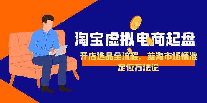 淘宝虚拟电商起盘，开店选品全流程，蓝海市场精准定位方法论-泡泡网创