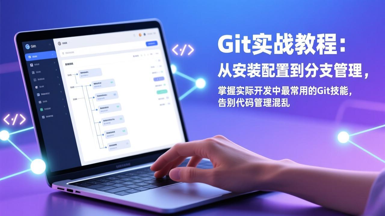 Git实战教程：从安装配置到分支管理，掌握实际开发中最常用的Git技能，告别代码管理混乱-泡泡网创