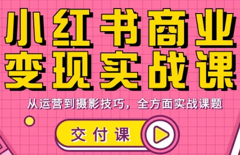 饭饭老师·小红书商业变现实战课-泡泡网创