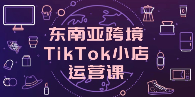 东南亚跨境TikTok小店运营课，掌握店铺设置与流量转化核心技巧-泡泡网创