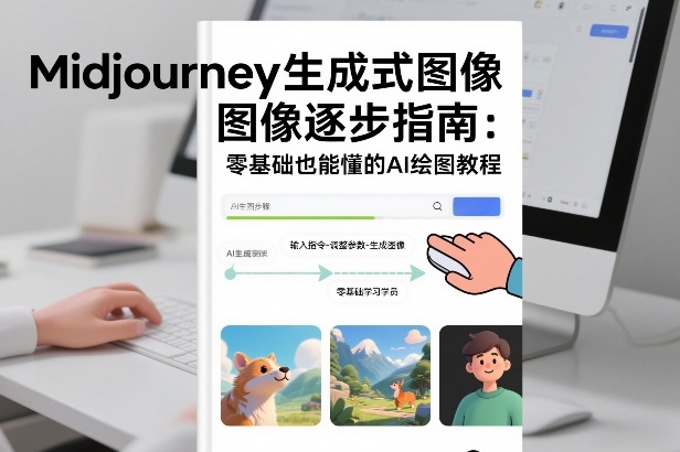 Midjourney生成式图像逐步指南：零基础也能懂的AI绘图教程-泡泡网创