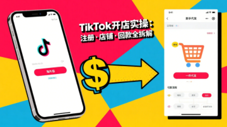 大熊跨境·TikTok从开店到投流的进阶课-泡泡网创