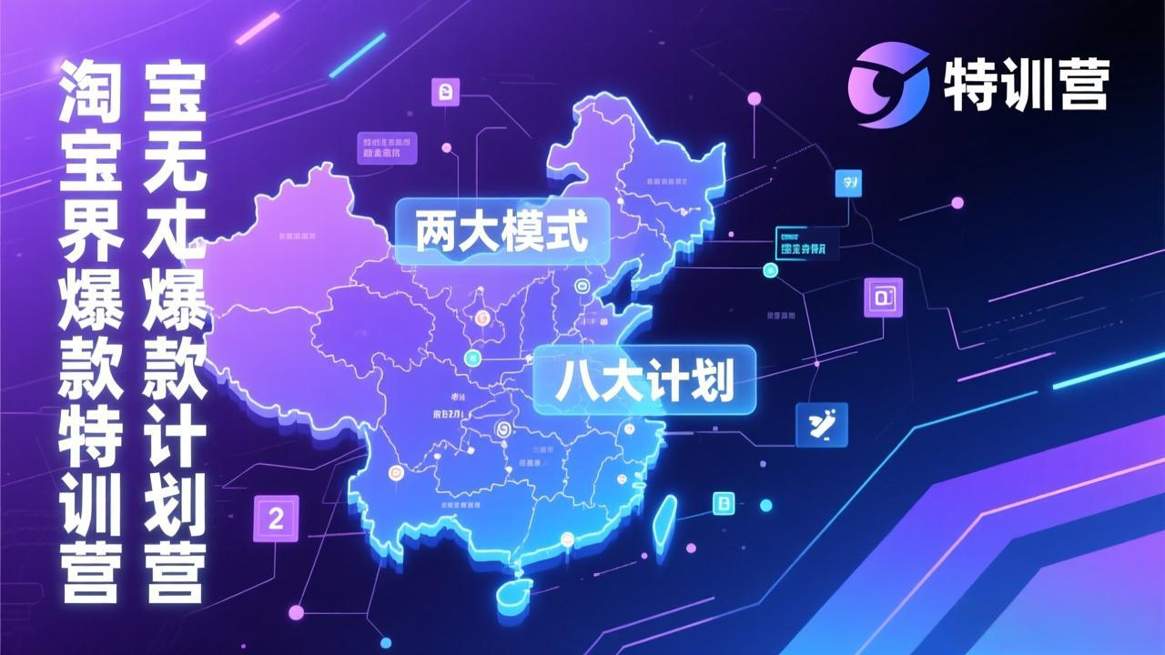 淘宝无界爆款训练营：2026年1月杭州线下高端集训课，3天构建两大模式八大计划体系-泡泡网创