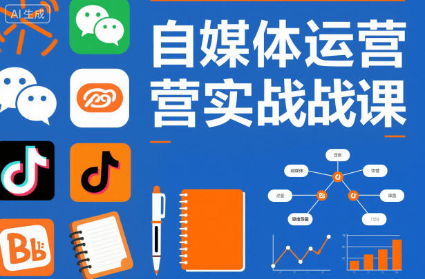 自媒体运营实战课，掌握一套系统的自媒体运营底层方法论，成为优秀的内容创作者-泡泡网创