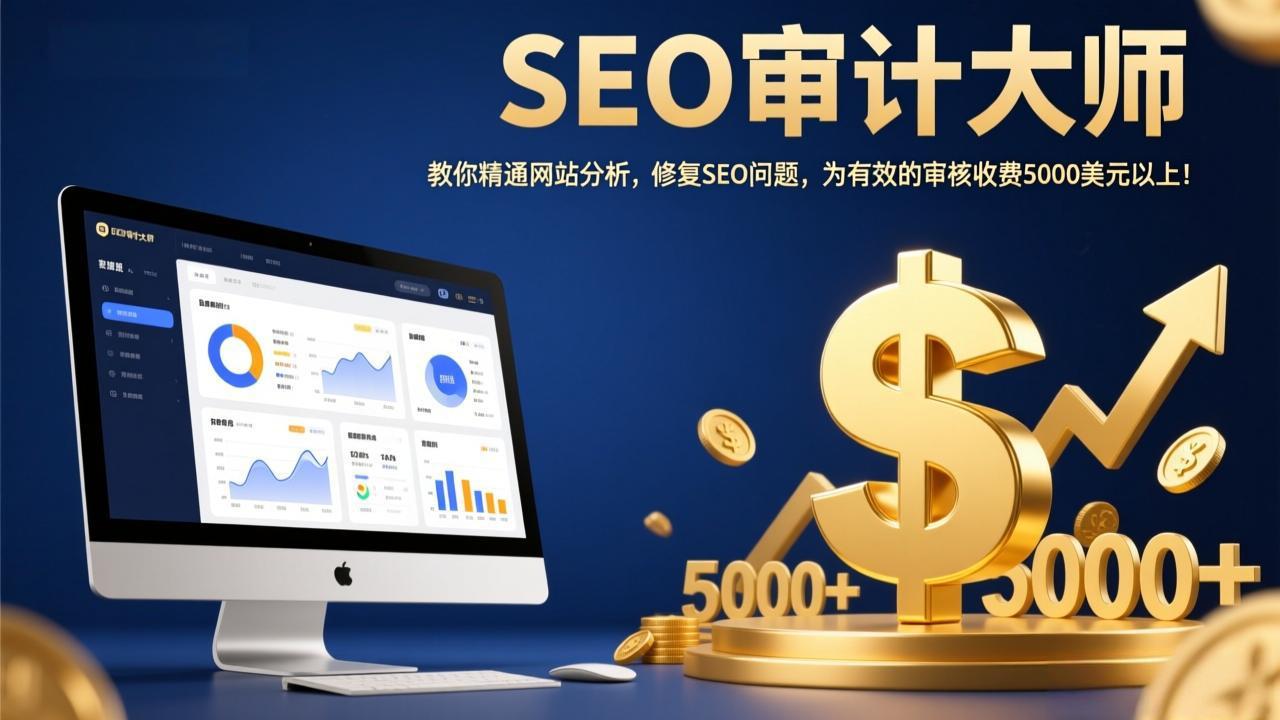 SEO审计大师：教你精通网站分析，修复SEO问题，为有效的审核收费5000美元以上！-泡泡网创
