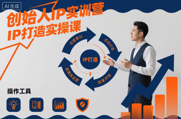 创始人IP实训营，IP打造实操课-泡泡网创