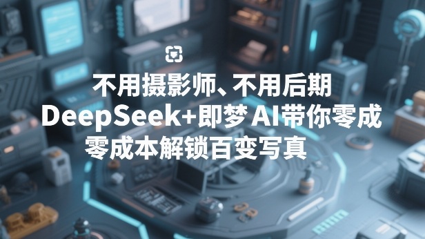 不用摄影师、不用后期，DeepSeek+即梦AI带你零成本解锁百变写真！-泡泡网创