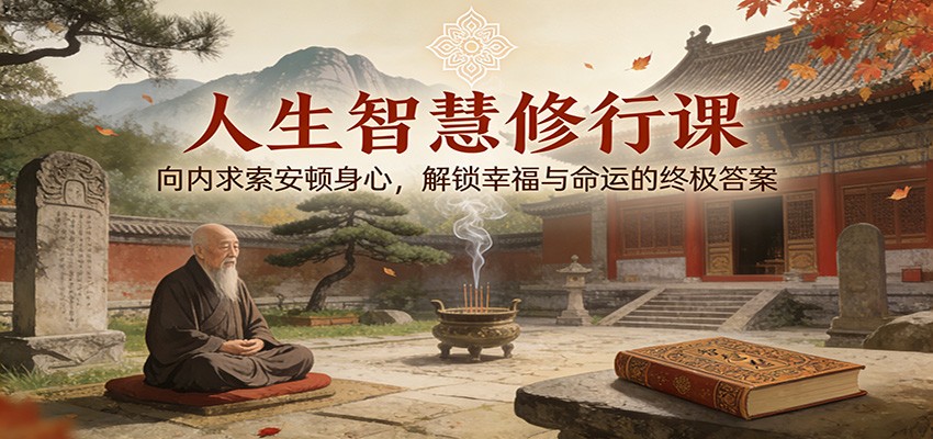人生智慧修行课：向内求索安顿身心，解锁幸福与命运的终极答案-泡泡网创