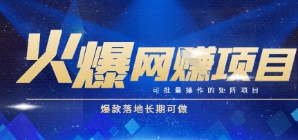 火爆全自动搬砖项目，可批量矩阵操作，爆款落地长期可做【揭秘】-泡泡网创