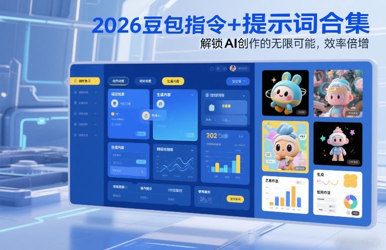 2026豆包指令+提示词合集，解锁AI创作的无限可能，效率倍增-泡泡网创