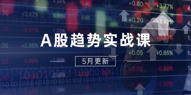 A股趋势实战课：主力动向+政策红利，2025全年策略5月更新-泡泡网创