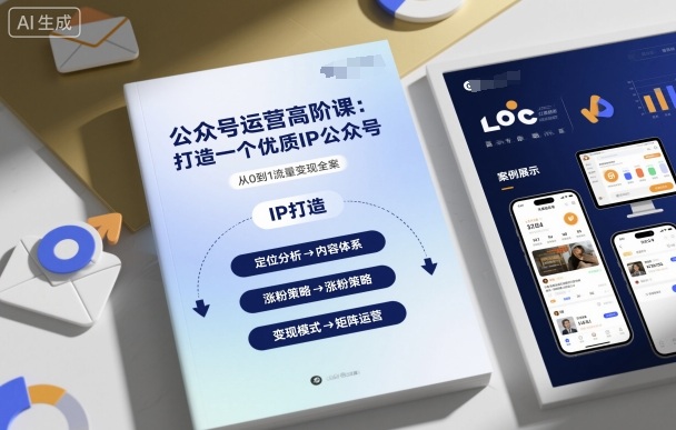 公众号运营高阶课，打造一个优质IP公众号-泡泡网创