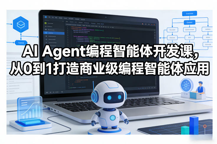 AI Agent编程智能体开发课，从0到1打造商业级编程智能体应用-泡泡网创