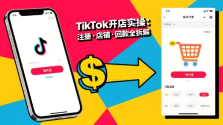TikTok从开店到投流的进阶课，从基础实操到高阶技巧一网打尽-泡泡网创