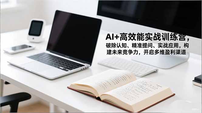 AI+高效能实战训练营，破除认知、精准提问、实战应用，构建未来竞争力，开启多维盈利渠道-泡泡网创