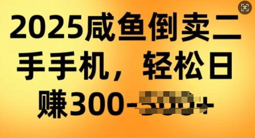 2025闲鱼倒卖二手手机，高客单，高利润，轻松日入3张-泡泡网创