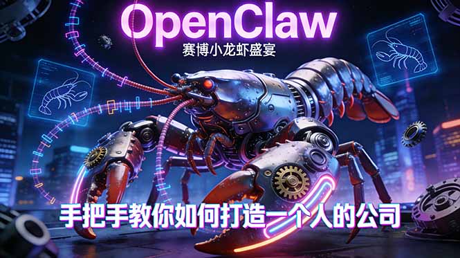 OpenClaw，小龙虾-从产品到爆款的成长之路，手把手教你如何打造一个人的公司-泡泡网创