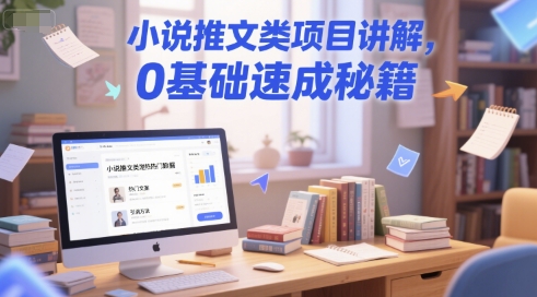 小说推文类项目讲解，0 基础速成秘籍-泡泡网创