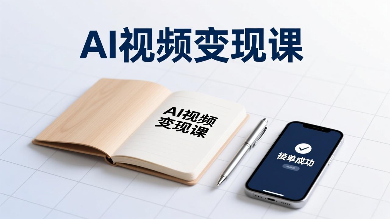 AI视频变现课，学完即可创作短片、接商单，实现副业增收，单项目报价可达千元-泡泡网创