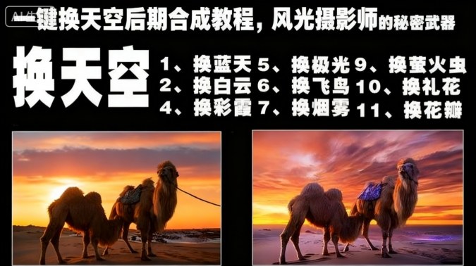 一键换天空后期合成教程，风光摄影师的秘密武器-泡泡网创