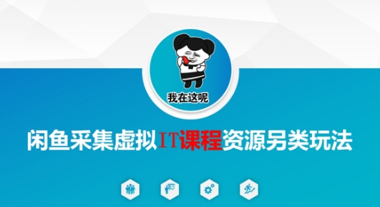 闲鱼采集虚拟IT课程资源另类玩法，干货满满-泡泡网创