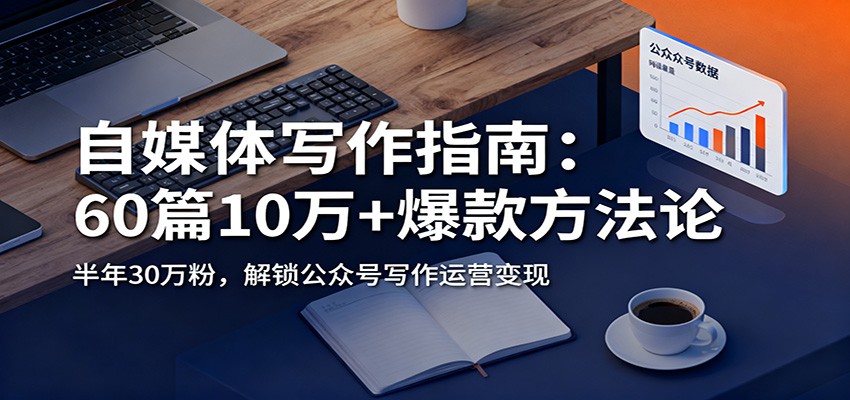 自媒体写作指南：60篇10万+爆款方法论，半年30万粉，解锁公众号写作运营变现-泡泡网创