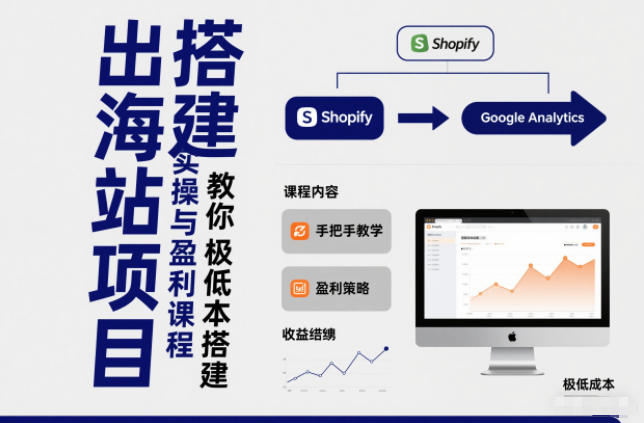 小淘出海站项目，搭建实操与盈利课程，手把手教你用极低成本搭建-泡泡网创