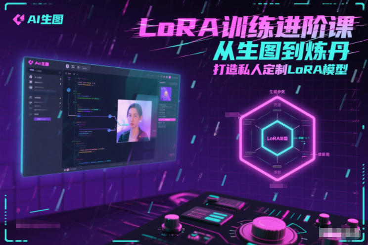 LoRA训练进阶课，从生图到炼丹，打造私人定制LoRA模型-泡泡网创
