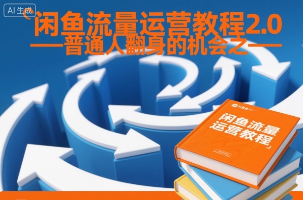 闲鱼流量运营教程2.0——普通人翻身的机会之一-泡泡网创