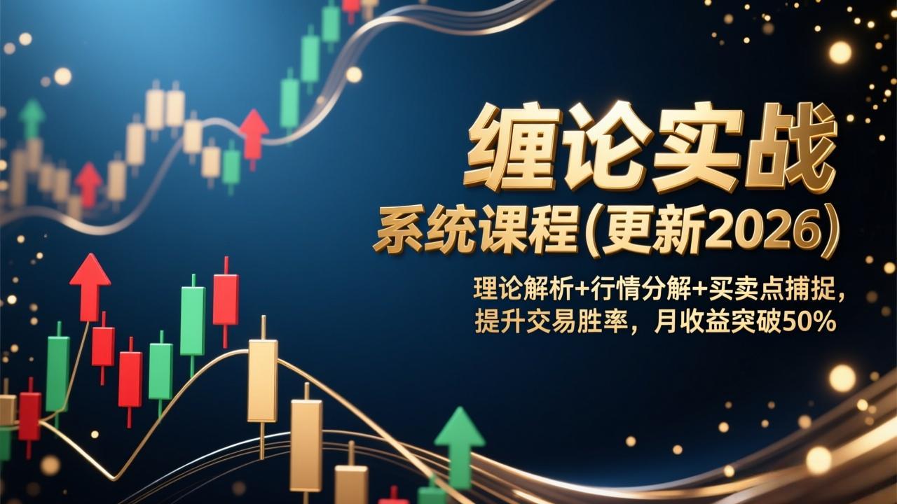 缠论实战系统课程(更新2026-泡泡网创